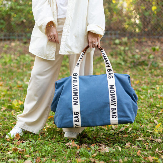 Mommy Bag Signature Canvas Indigo