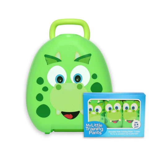 My Carry Potty with Training Pants Dinosaur