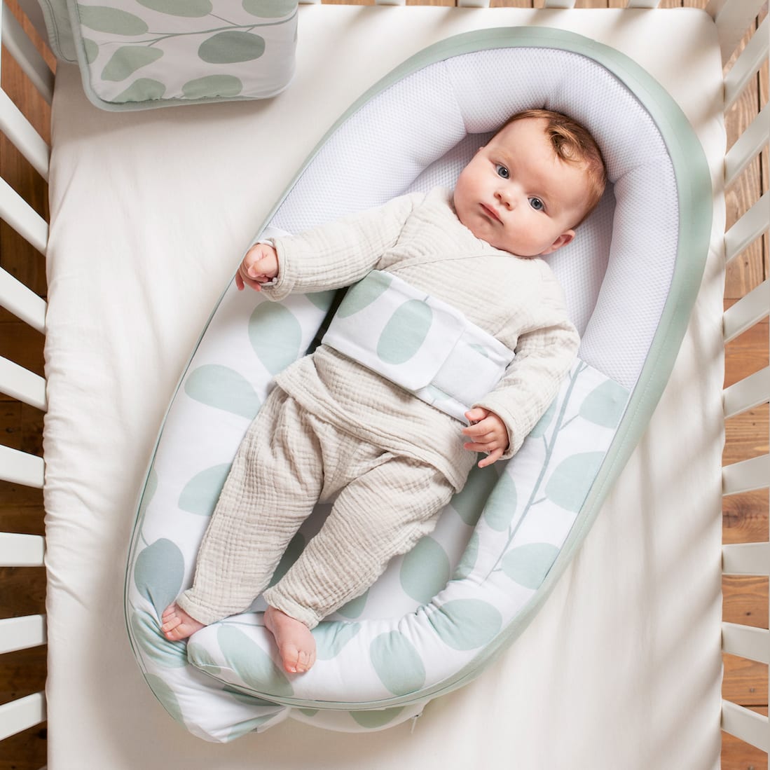 Cocoon - Leaves Aqua Green