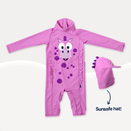 My Little Swimwear - Pink Dragon
