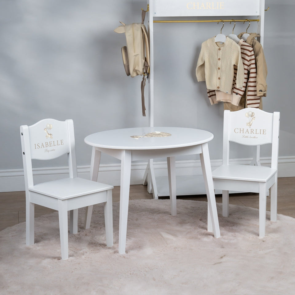 Table & Chairs Dream Giraffe (Personalised) PRE ORDER