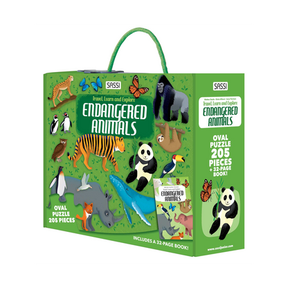 Puzzle - Travel, Learn & Explore - Endangered Animals