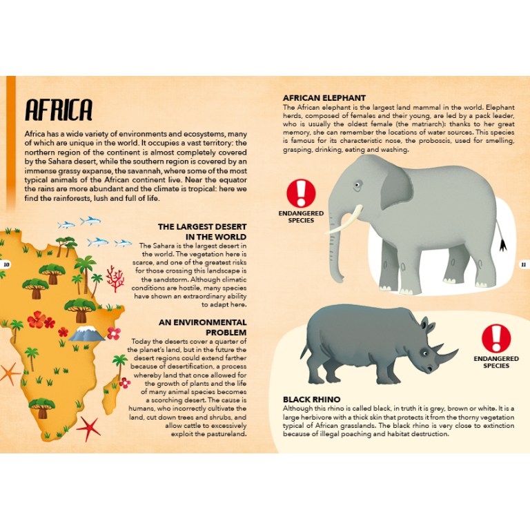 Puzzle - Travel, Learn & Explore - Endangered Animals