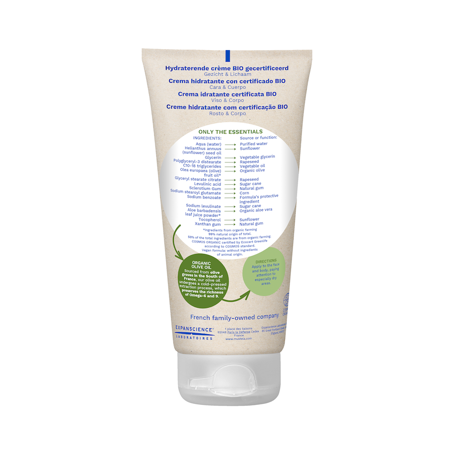 Mustela -Bio Organic Hydrating Cream 150ml