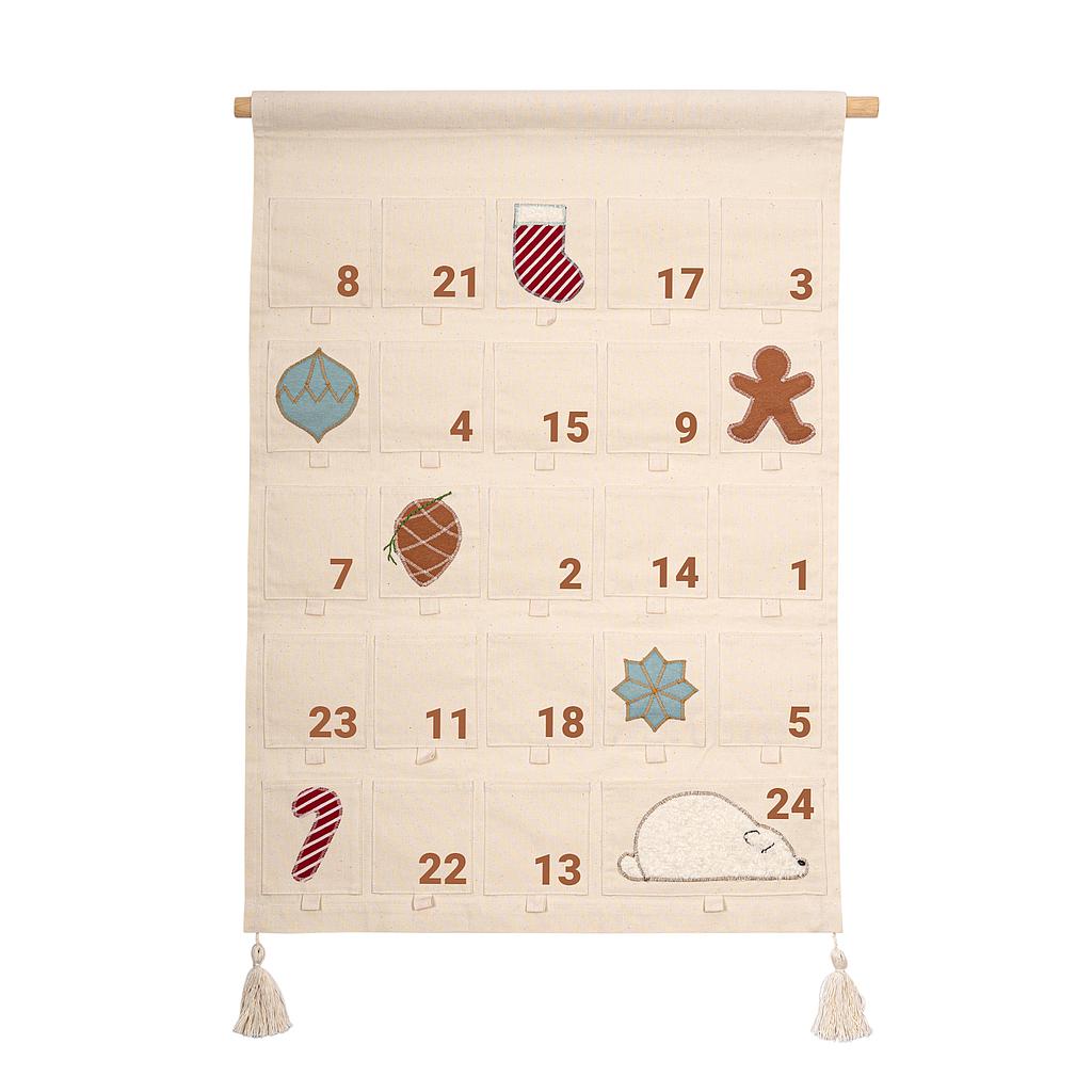 Large Advent calendar polar bear