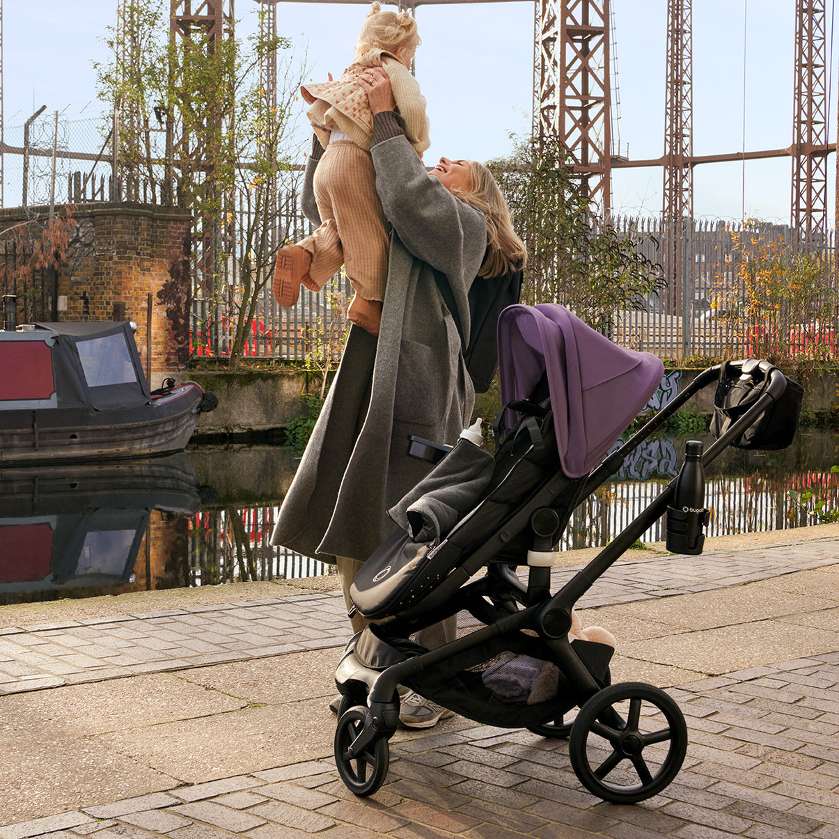 Bugaboo Fox 5 Complete Stroller -   Black/Forest Green