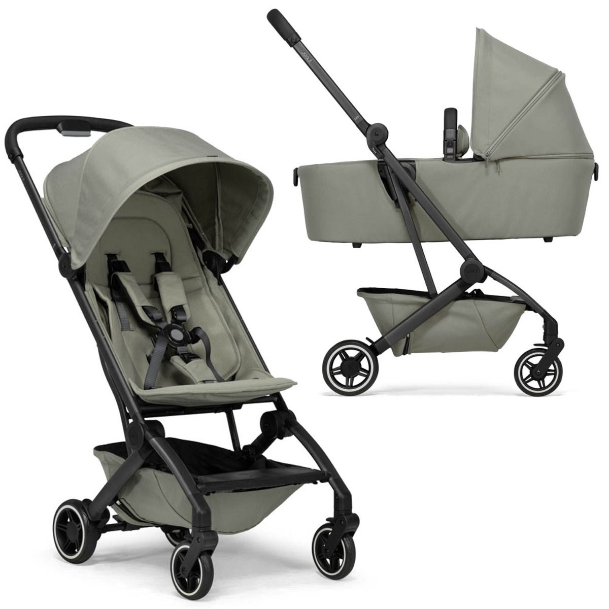 Aer+ Stroller & Carrycot - Complete Sage Green