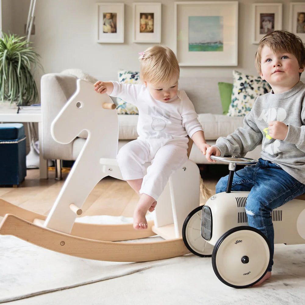 Ivory Hudada Rocking Horse and Security Hoop