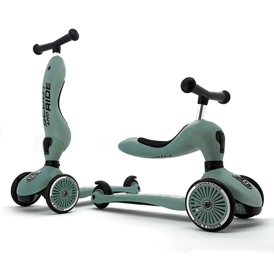 Scoot & Ride - 2-in-1 Scooter Highwaykick 1 Forest