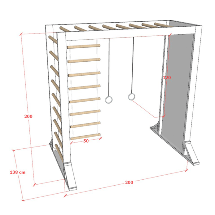 Wooden Play Frame - PRE ORDER