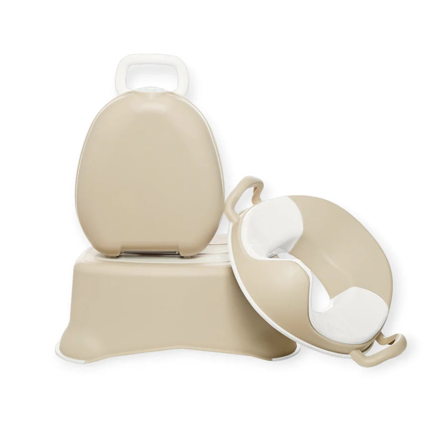 My Carry Potty, Trainer Seat & Step Stool- Natural Beige