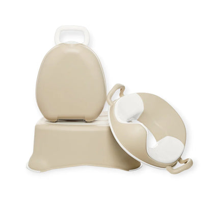 My Carry Potty, Trainer Seat & Step Stool- Natural Beige