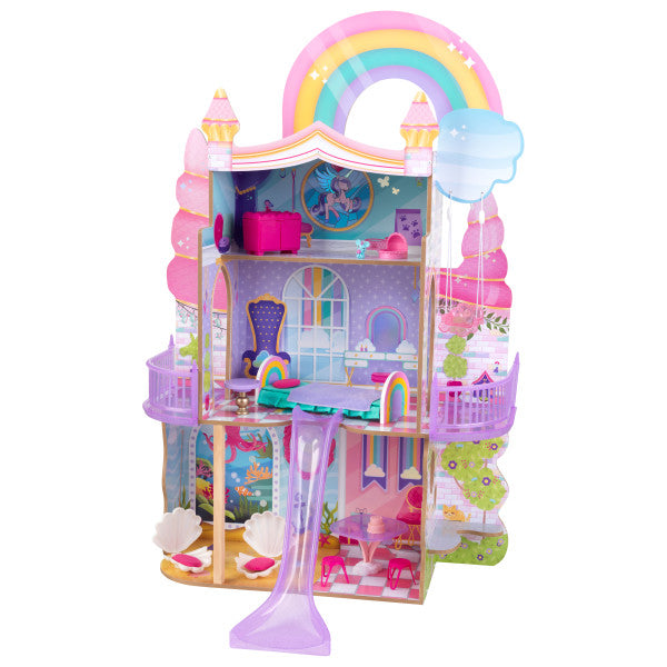 Rainbow Dreamers Unicorn Mermaid Dollhouse With Ez Kraft Assembly™