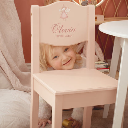 Table & Chairs Pink - Nordic Deer (Personalised) PRE ORDER