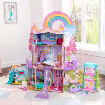 Rainbow Dreamers Unicorn Mermaid Dollhouse With Ez Kraft Assembly™