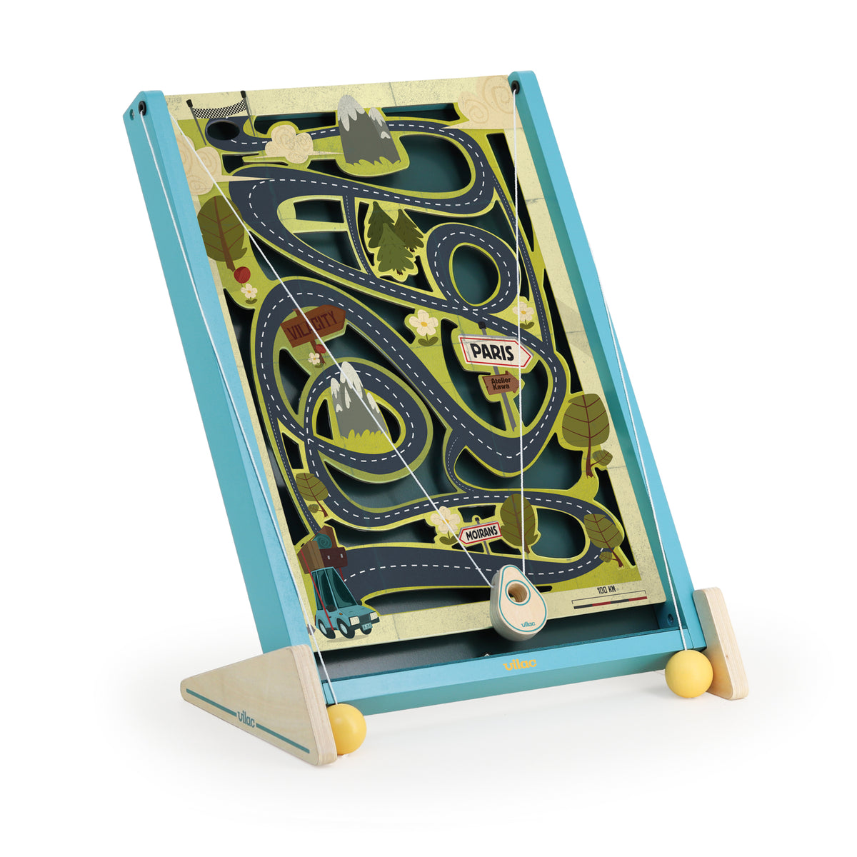 Routatrous Ball Maze Skill Game