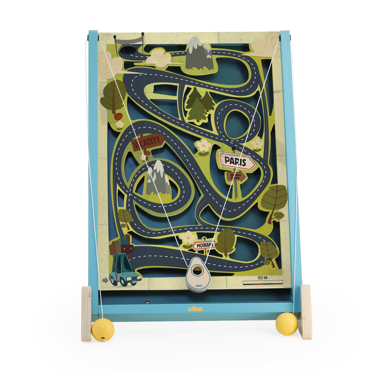 Routatrous Ball Maze Skill Game