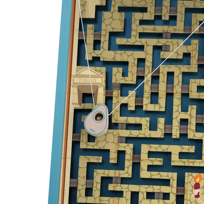 Routatrous Ball Maze Skill Game