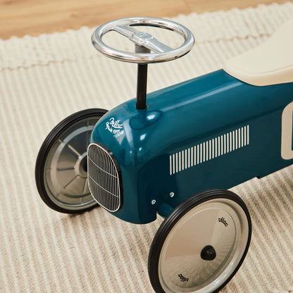 Blue Vintage Ride on Car