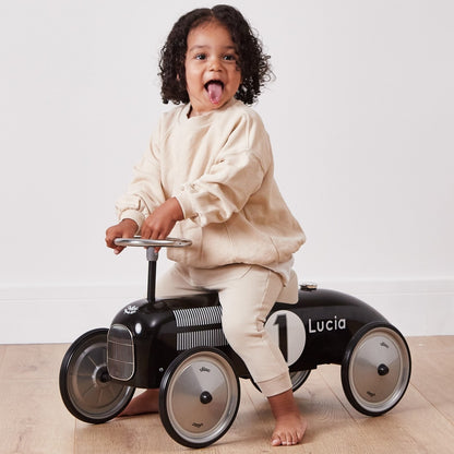 Black Vintage Ride on Car