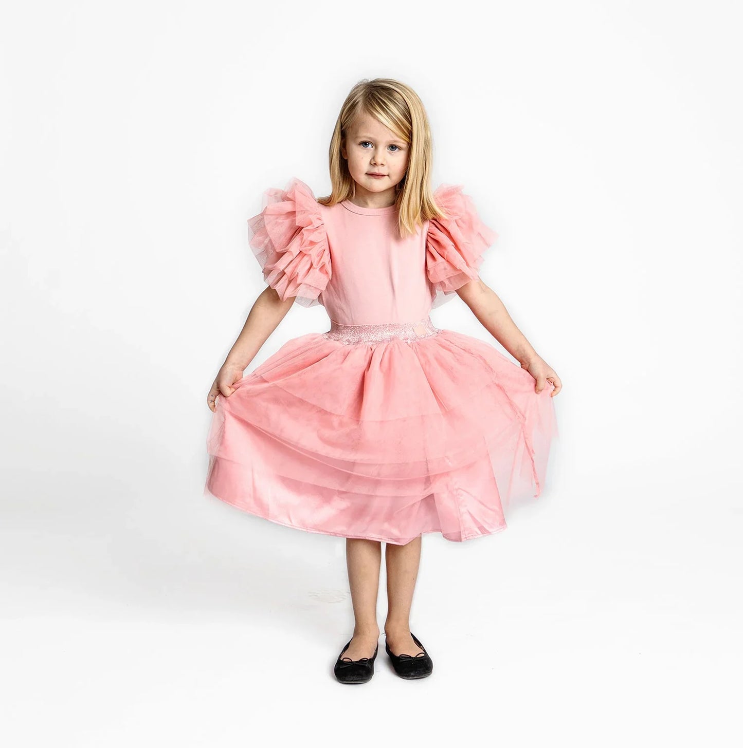 Tiny Wings Top & Skirt - Pink