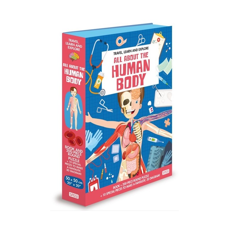 Puzzle - Travel, Learn & Explore - All About Human Body