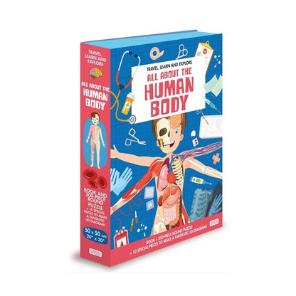 Puzzle - Travel, Learn & Explore - All About Human Body