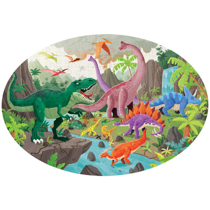 Puzzle - Travel, Learn & Explore - Dinosaurs