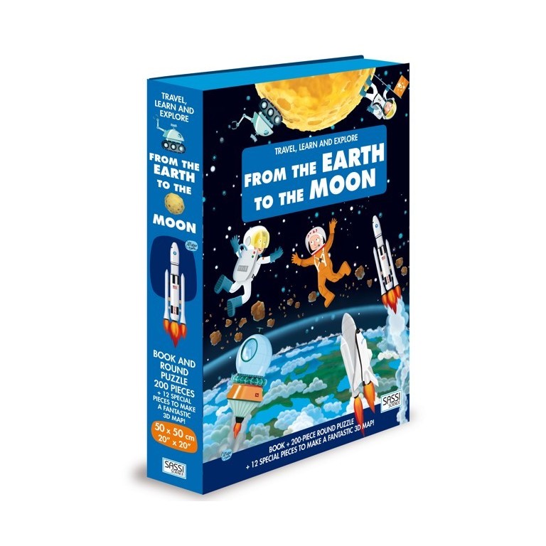 Puzzle - Travel, Learn & Explore - From The Earth To The Moon