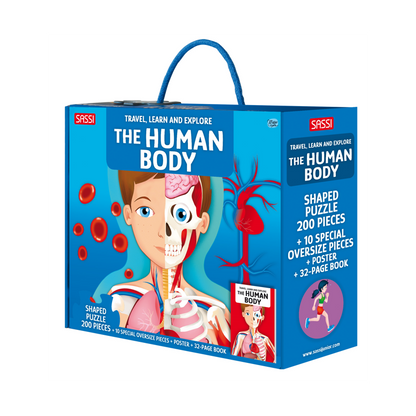 Puzzle - Travel, Learn & Explore - Human Body