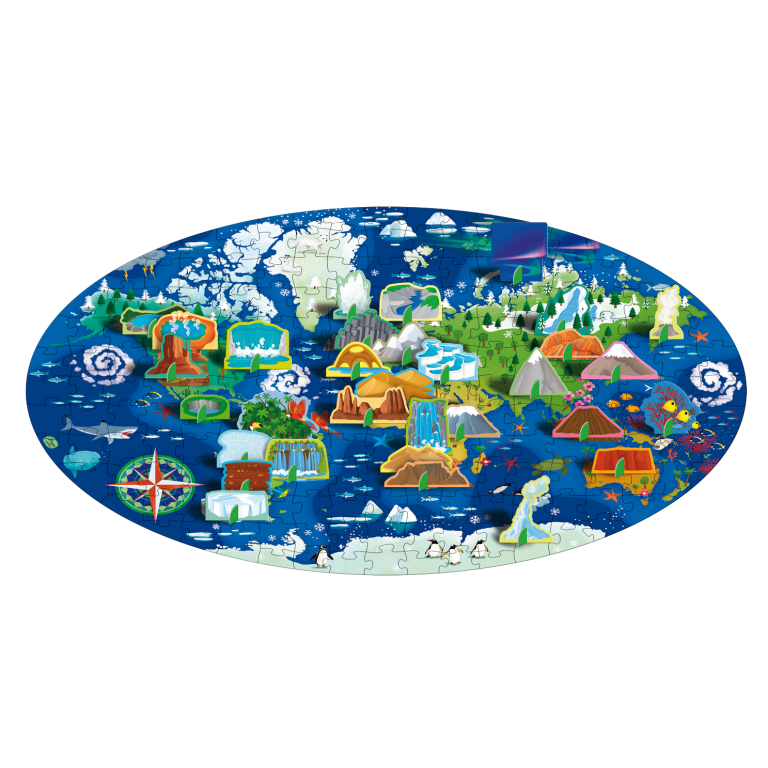 Puzzle - Travel, Learn & Explore - The Forces Of Nature
