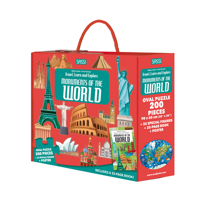 Puzzle - Travel, Learn & Explore - Monuments Of The World