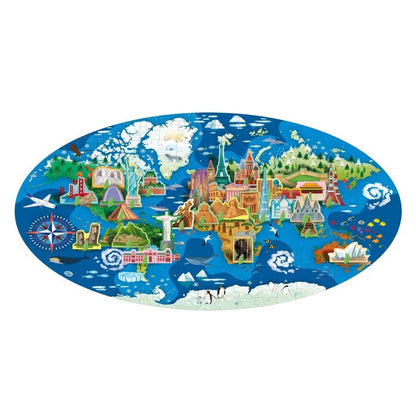 Puzzle - Travel, Learn & Explore - Monuments Of The World