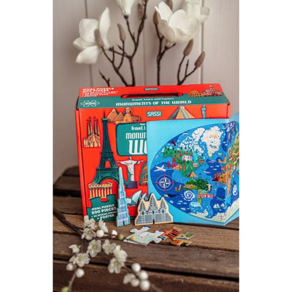 Puzzle - Travel, Learn & Explore - Monuments Of The World