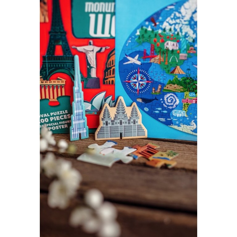 Puzzle - Travel, Learn & Explore - Monuments Of The World