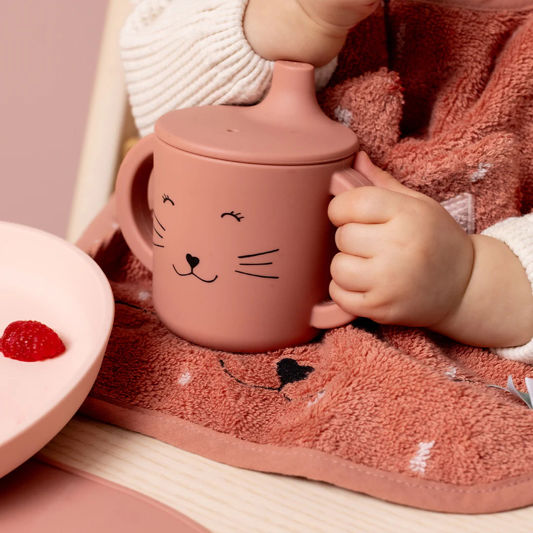 Silicone Sippy Cup - Mrs. Cat