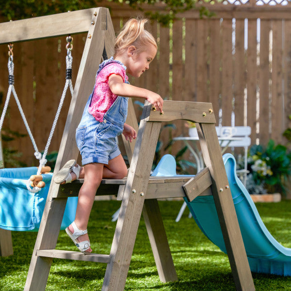 First Play Wooden Swing Set