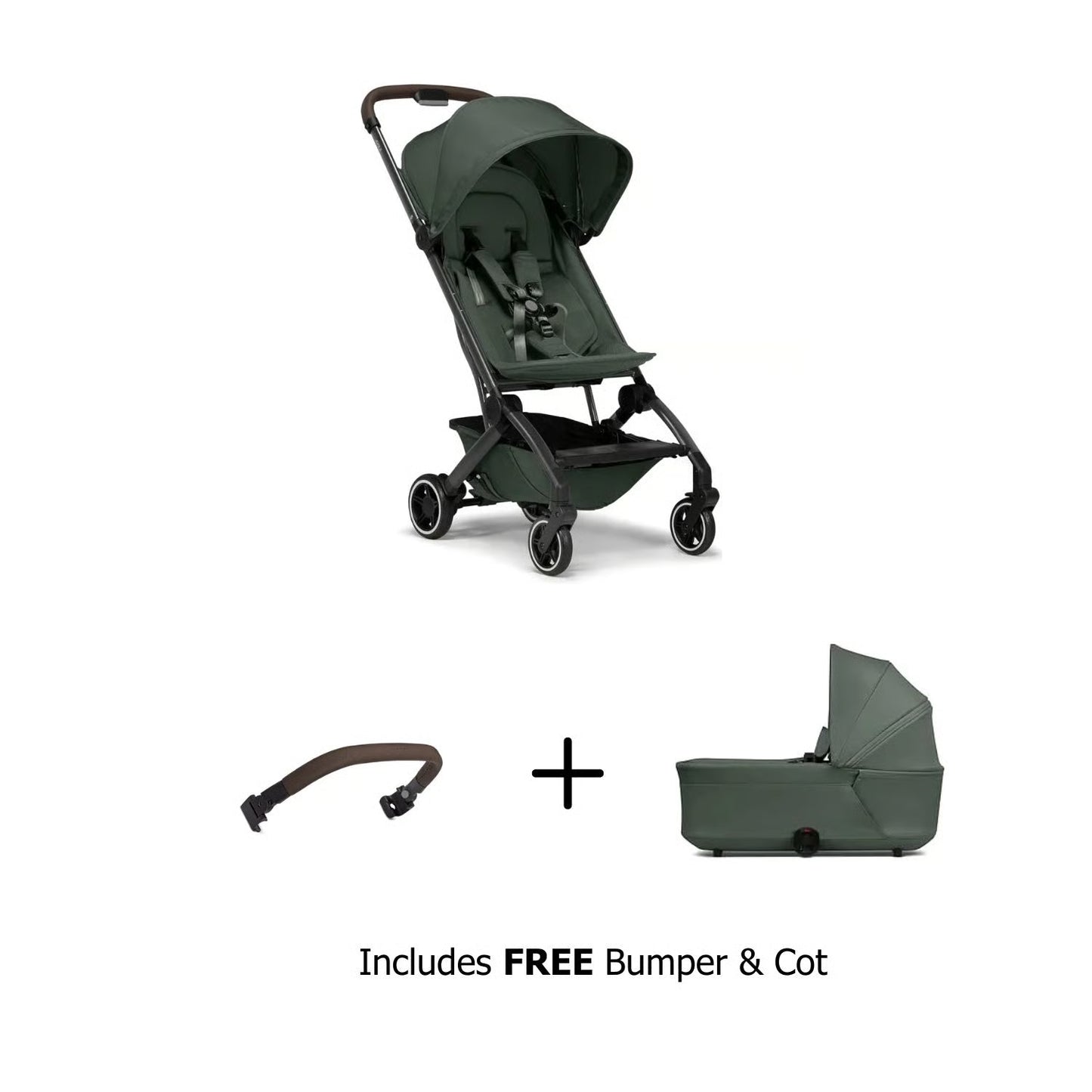 Aer+ Stroller Complete -  Forest Green