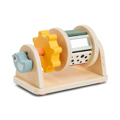 المكعب الخشبي 5 في 1.