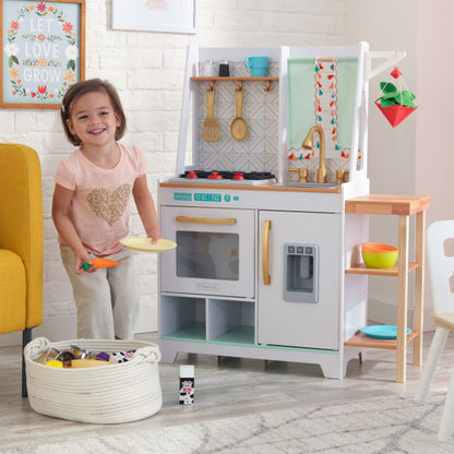 Boho Bungalow Wooden Play Kitchen