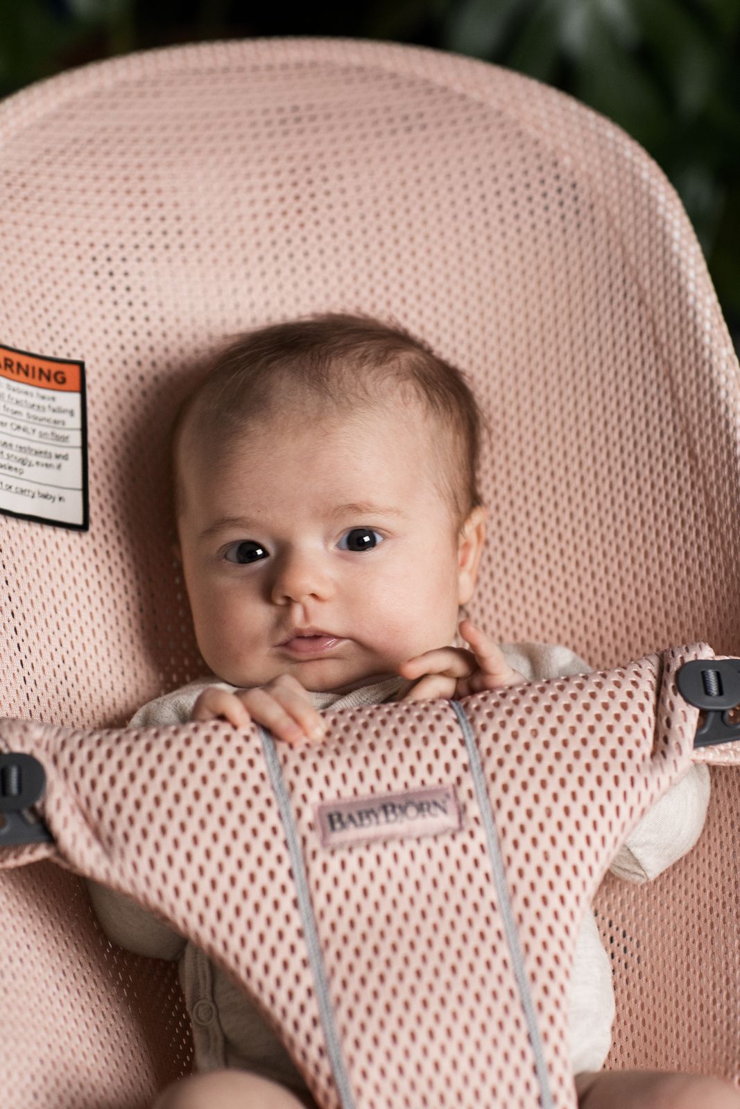 Bouncer Bliss - Pearly Pink, Mesh