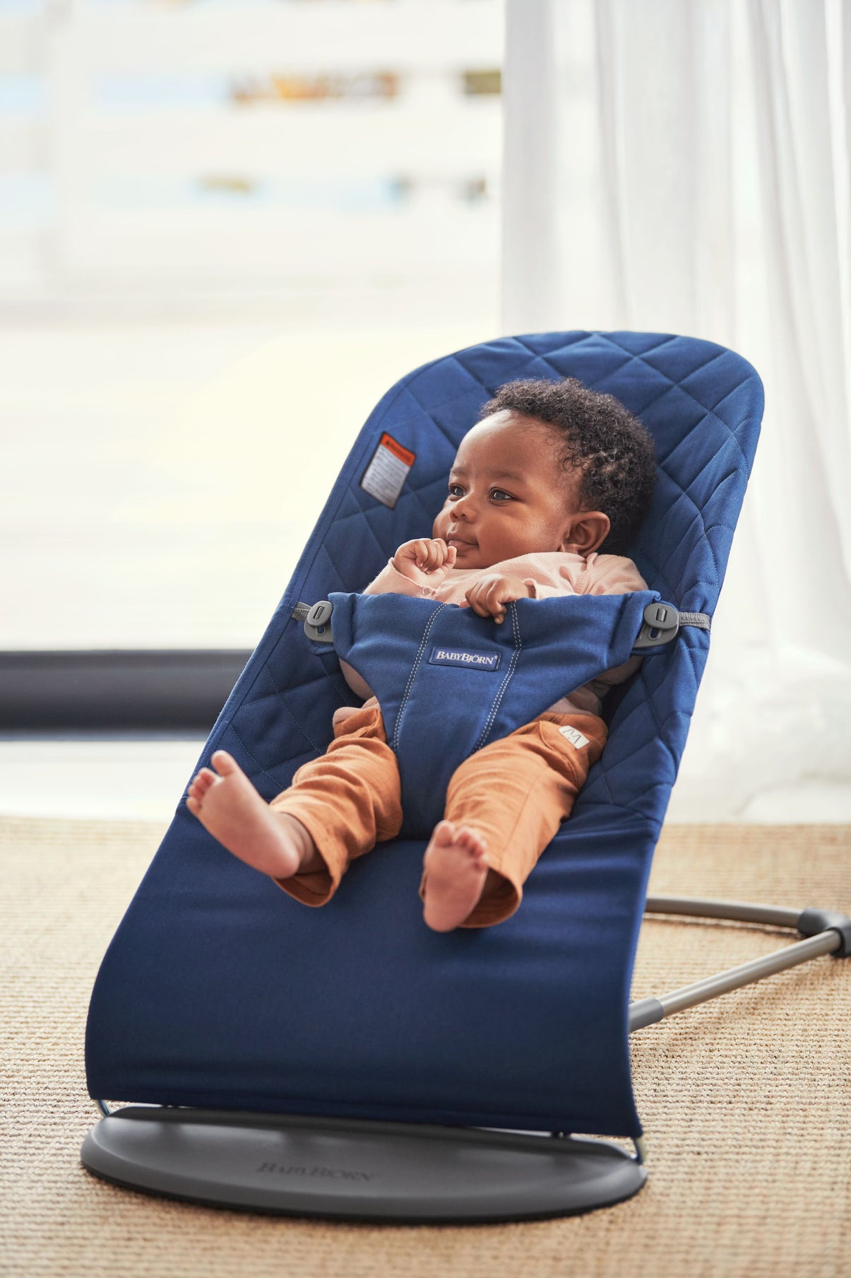 Bouncer Bliss - Midnight blue, Cotton