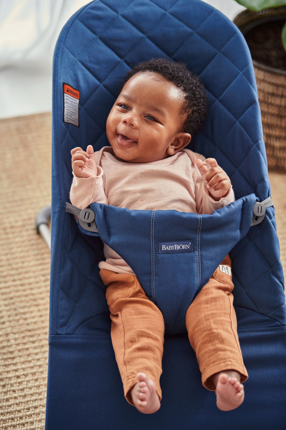 Bouncer Bliss - Midnight blue, Cotton
