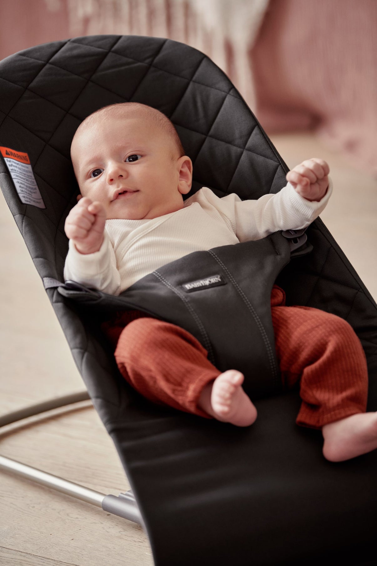 Bouncer Bliss - Black, Cotton