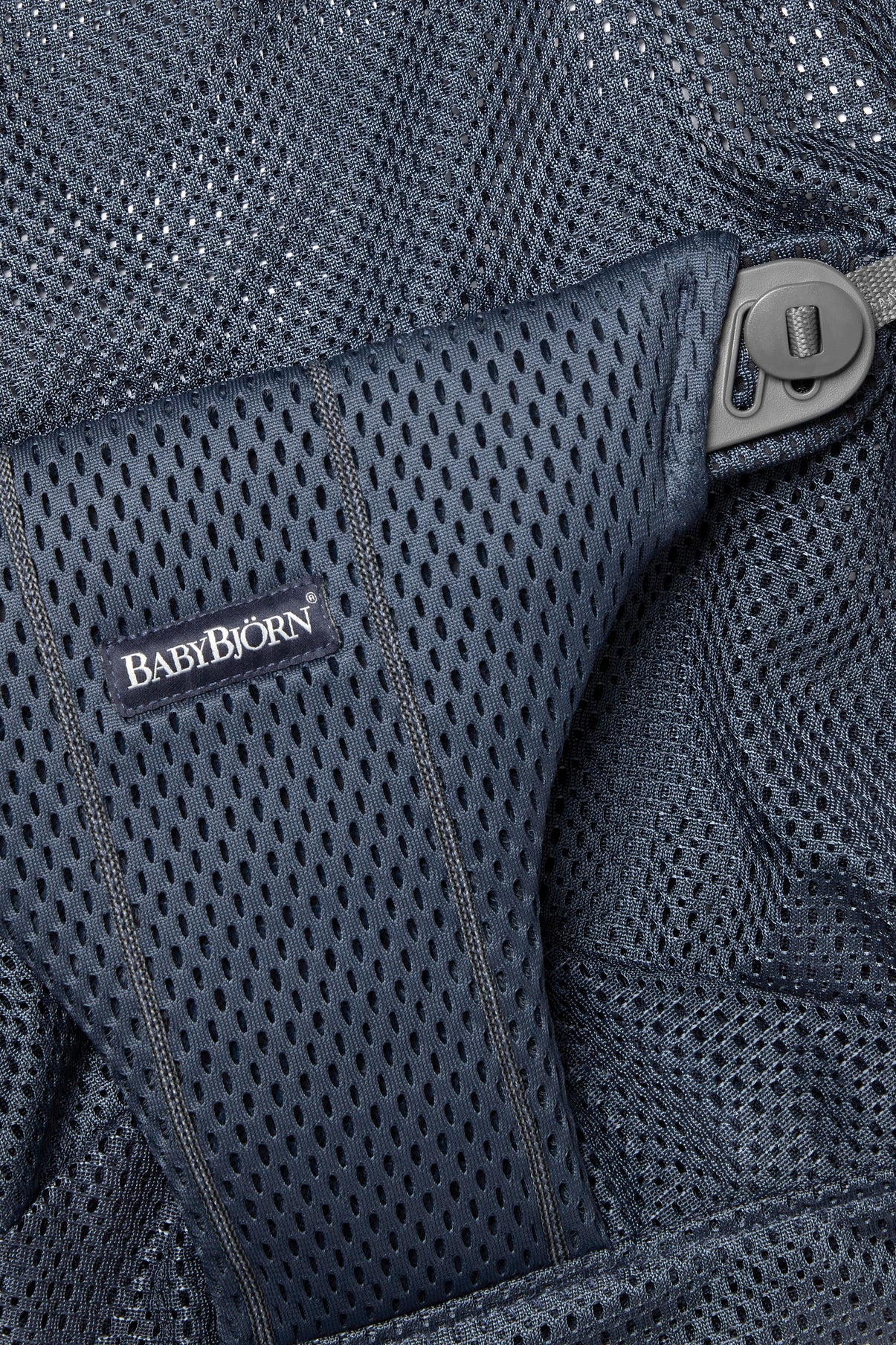 Fabric Seat Bouncer Bliss - Navy Blue, Mesh