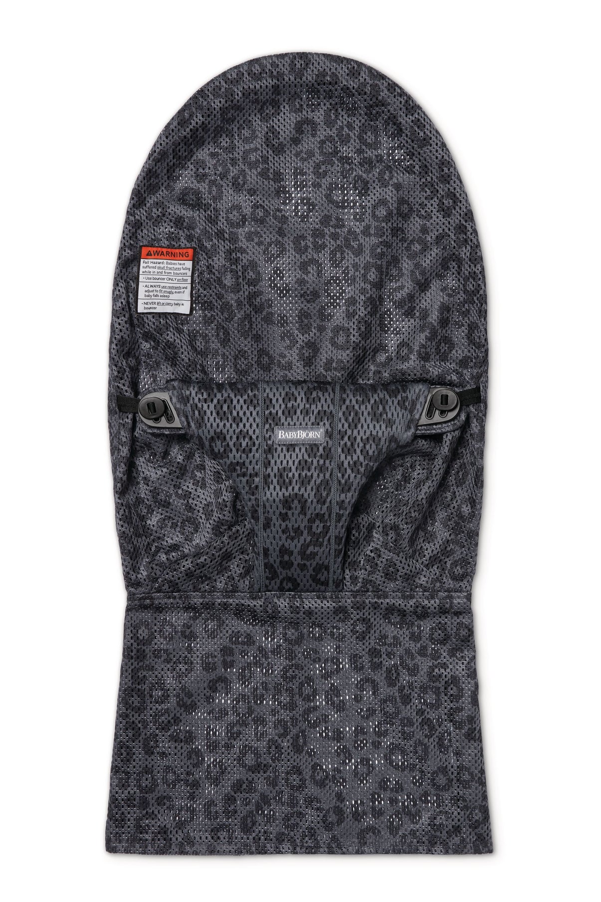 Fabric Seat Bouncer Bliss - Anthracite/Leopard, Mesh