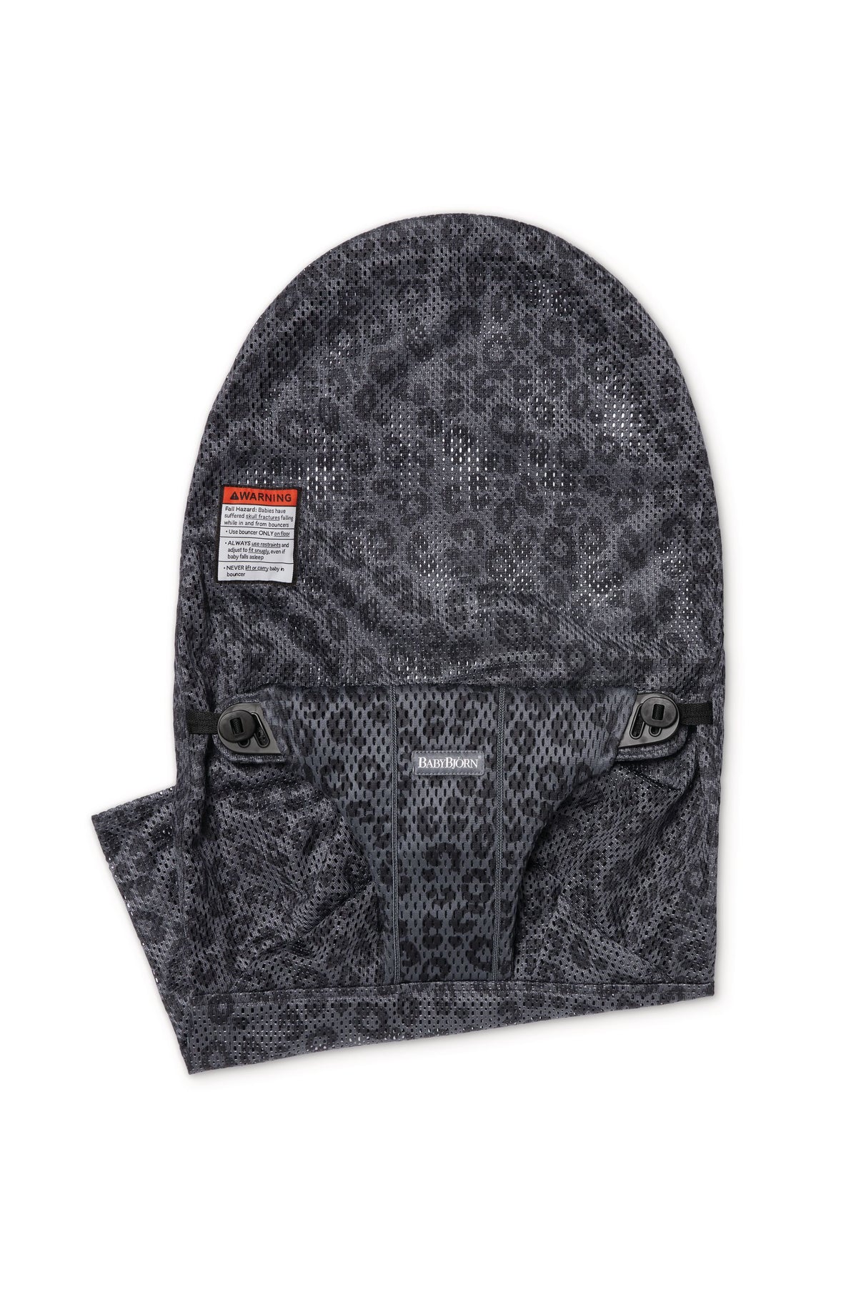 Fabric Seat Bouncer Bliss - Anthracite/Leopard, Mesh
