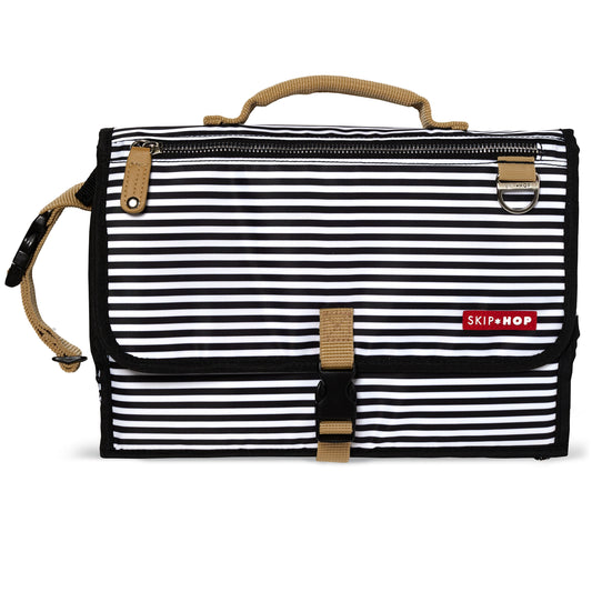 Pronto Changing Station - Black/White Stripes