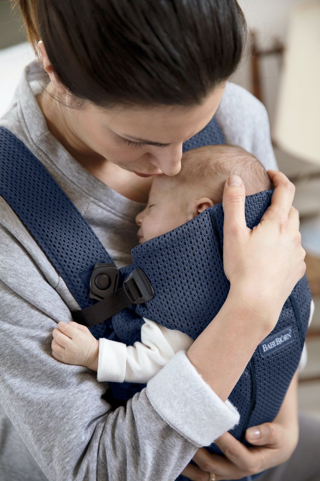 Baby Carrier Mini - Navy Blue, 3D Mesh