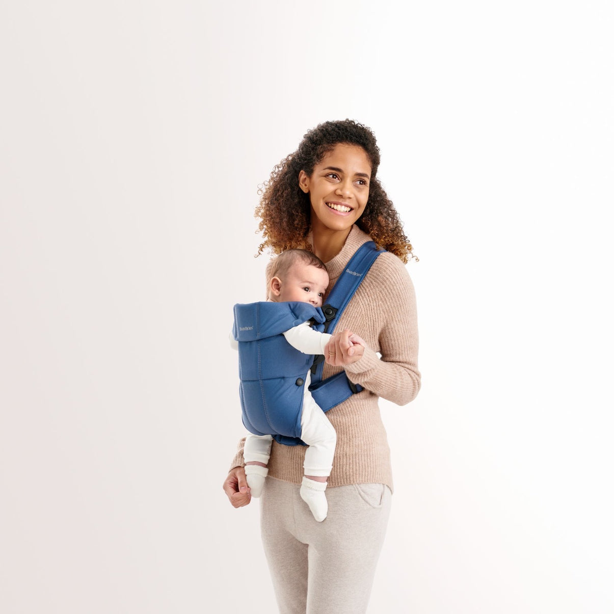 BabyBjorn Baby Carrier Mini - Vintage  Indigo, Cotton